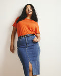 Dakota Denim Skirt - Odeon Blue